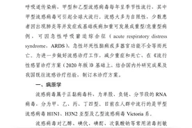 流感如何鉴别诊断？如何防治？看这个诊疗方案图片