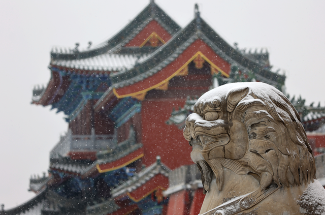 一场雪，让河南四大古都诗里模样！