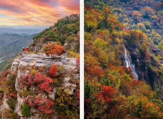 中秋国庆来畅玩山野！潭溪山秋色正在加载中，红叶大片先收藏→