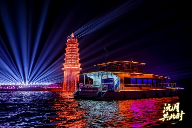双节假期好去处！沅江这场沉浸式水空光影秀不可错过