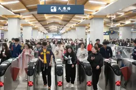 再创新高！“五一”西安地铁连续三日客运量超470万人次图片