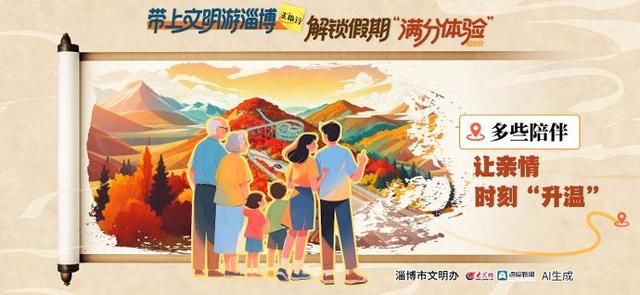 秋光如颂 全景淄博 | 文明成景过双节