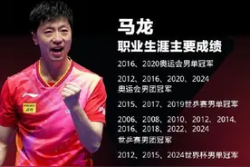 WTT晒马龙冠军成绩单：当之无愧的 GOAT，期待传奇永续新章图片