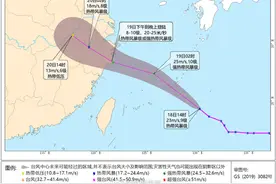 “飞毛腿”台风“普拉桑”将来袭，今夜或进入我国24小时警戒线图片