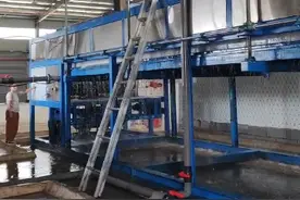 实地探访武汉制冰厂：一块60公斤，日销四五百块，用于会议室、工厂、商场降温图片