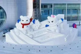相约哈尔滨 逐梦亚冬会｜扮靓街景迎亚冬图片