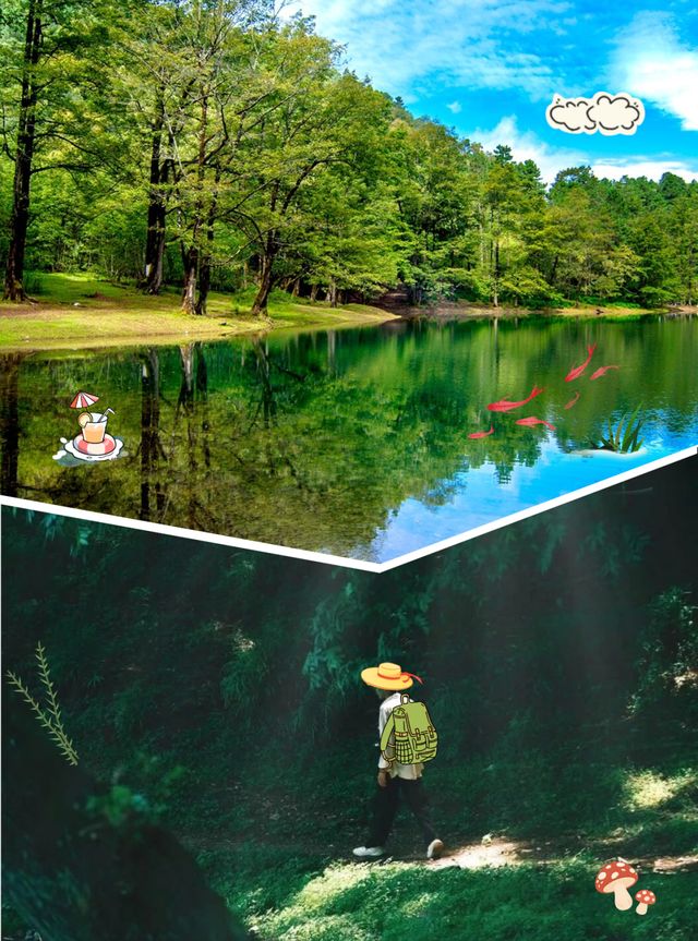 拍照打卡 | 德昌黑龙潭：山野湖边露营，野趣又好玩！