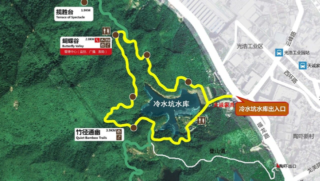 龙华这些宝藏徒步路线，藏不住了