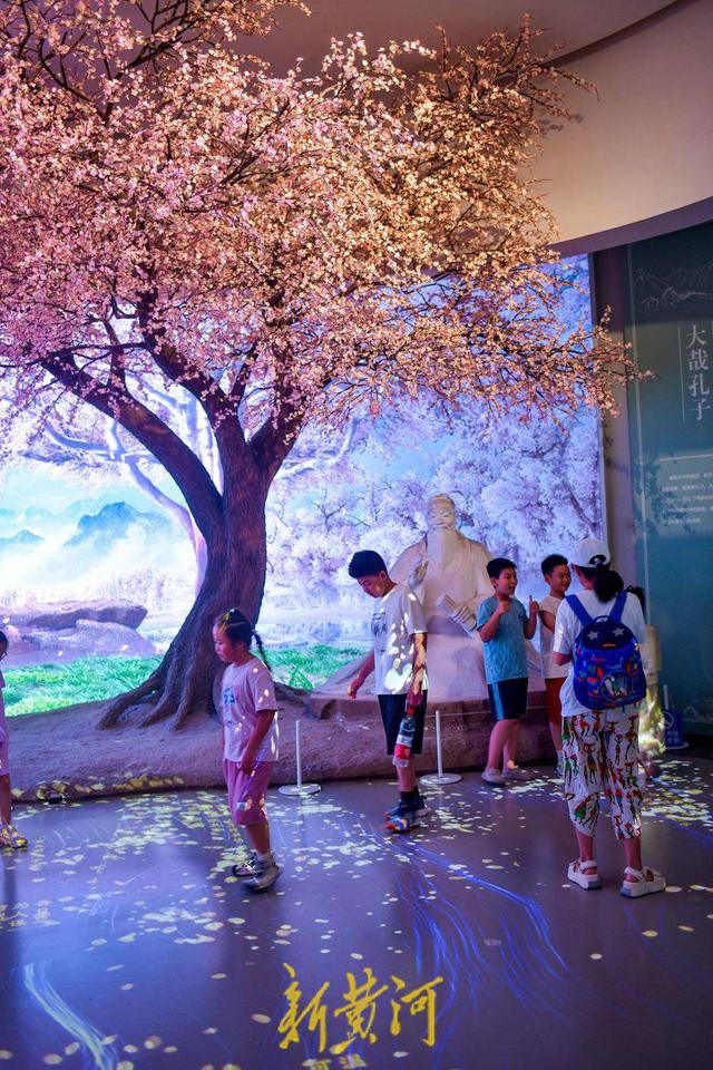“能玩又能学”！山东博物馆成暑期研学热门地 学生组团开启文化游