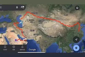 耗时半年多，小伙骑车从安徽到沙特见C罗图片