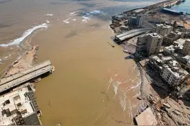 利比亚东部洪灾3845人登记死亡！废墟下仍有很多遗体，重灾区被隔离……图片