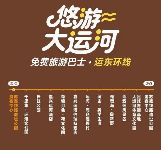 免费坐！明天起，悠游大运河旅游巴士“开跑”！