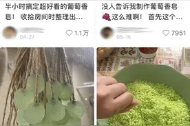 5元舒肤佳做成葡萄串卖158？嫌贵但手笨的打工人买了8辈子用不完的香皂搓成“牛肉丸”图片