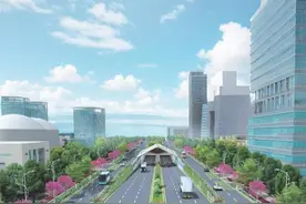 深圳首条跨海隧道今日通车图片