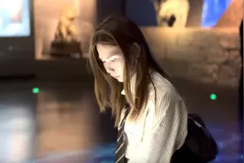 “洋学生”中国说｜印尼留学生打卡北京大运河博物馆：“科技让博物馆体验更沉浸”图片