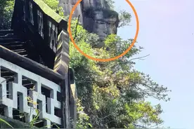 “石身人面像”再现重庆綦江老瀛山，轮廓清晰令人称奇！图片
