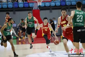 中国男篮热身赛惜败西班牙劲旅 廖三宁砍全场最高分图片