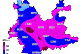 6月18日夜间至22日  云南省有大范围强降雨暴雨图片