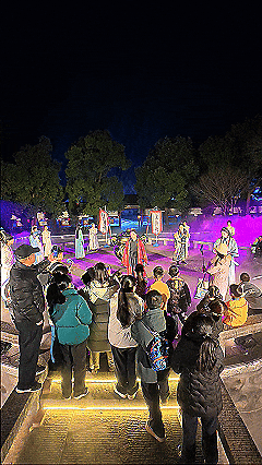 当千年铁花遇见漫天飞雪！荆州九老仙都上演冰火奇缘