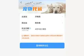 高铁宠物托运需至少提前2天预约，每只最便宜收费360元图片