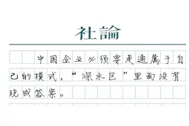 【社论】现代企业制度应该有“中国范”图片