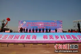 新野摆出“花潮春光宴”邀游客共赴春光图片