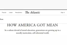 美政治评论家揭批美国长期在缺乏道德教育的文化中浸染 已沦为一个卑鄙的国家图片