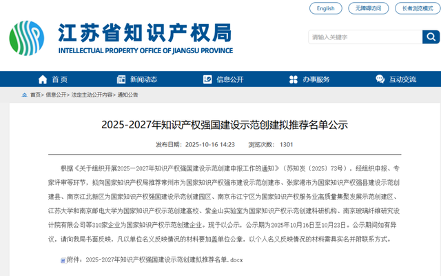 拟推荐名单公示