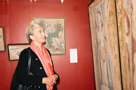 “丝路丹青——丝绸之路沿线壁画传摹展”在巴黎中国文化中心隆重开幕图片