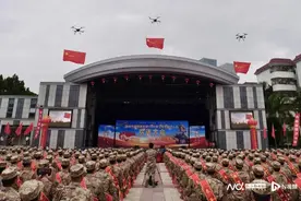 光荣启程，奔赴军营！深圳市举行新兵入伍出征仪式图片