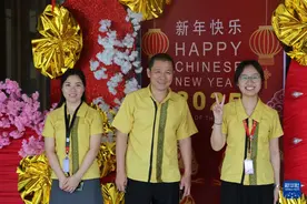 在菲律宾偏远地区的中文课堂感受春节图片