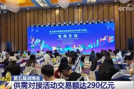 290亿元、180亿元，供需对接“火热”！消博会凭实力不断擦亮“金名片”图片