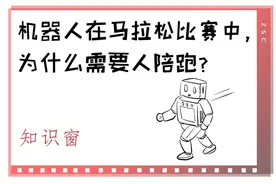 机器人在马拉松比赛中，为什么需要人陪跑？｜知识窗图片