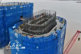 浙江舟山：甬舟铁路施工现场图片