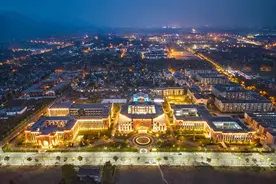 东软健康园夜景图片