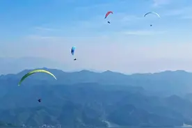 长三角地区唯一滑翔伞越野赛！临海开赛图片