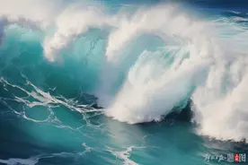 海南万宁小女孩被巨浪卷走，白衣小哥一次次冲进大海，目击者：他在拿命救人图片