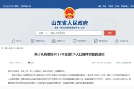 山东启动2025年全国1%人口抽样调查图片