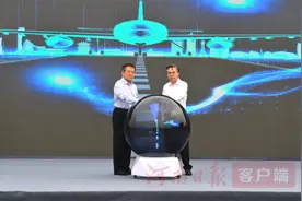 中国邮政航空枢纽项目在郑州航空港正式启动图片