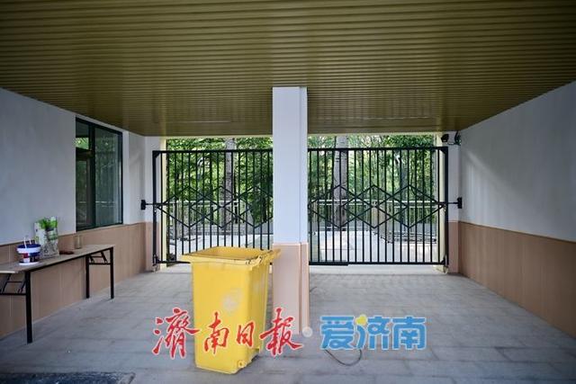 济南森林公园东门建设进入冲刺阶段