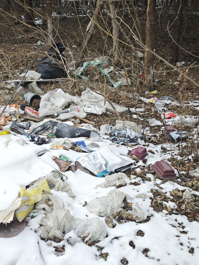 山林里屡屡见烟头，防火岂能是儿戏？