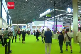 直通消博 | 第四届消博会首个公众开放日现场火爆 观众热情高涨图片