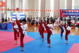 长三角青少年齐聚上海，这场跆拳道邀请赛为假日体育注入活力图片