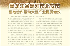 黑龙江省黑河市北安市  垦地合作带动大豆产业提质增效图片