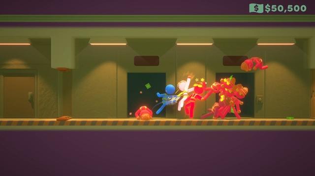 《打工火柴人》Steam抢先体验开启 物理战斗小清新