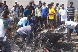 英媒：印度空难唯一幸存者讲述逃生经过图片