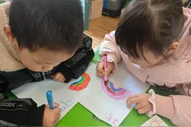 “遇见彩虹”点亮童年  ——灞桥区常家湾幼儿园中班艺术活动纪实图片