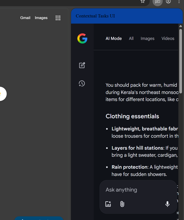 Gemini再进化：Chrome泄露“上下文任务”功能，对标微软Edge