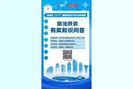 有奖问答！海南省“2+3”健康服务包“肝炎防治”知识问答活动将于1月9日启动图片