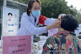 传中医文化 守群众健康——武汉市普仁医院参加中医药文化宣传周活动图片